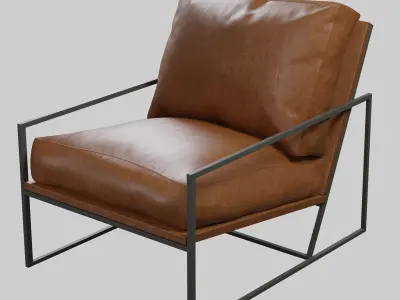 Cole Armchair by Maisons du Monde Free 3D model