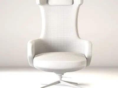 GRAND REPOS Chair Free low-poly 3D model