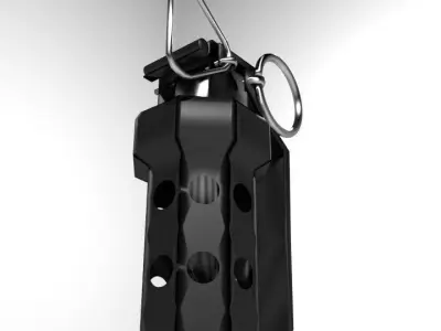 Hand Grenade Stun 3D model
