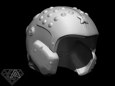 Metro exodus helmet 3D print model