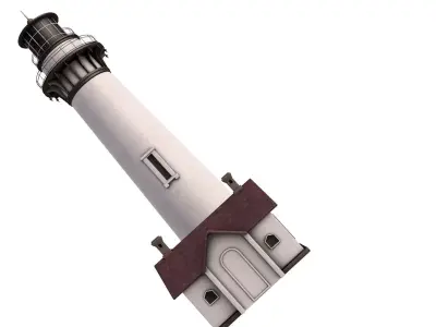 Pigeon Point Lighthouse 3D model