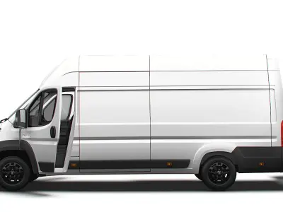 RAM Promaster Van L4H3 HQ Interior 2023 3D model