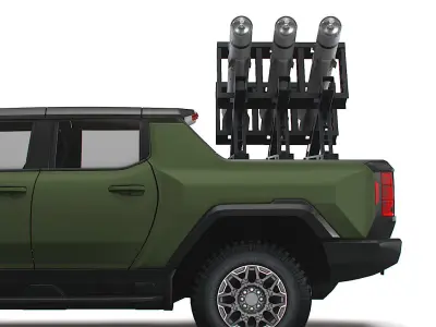 GMC Hummer EV Brimstone SLS 2022 3D model