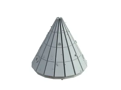 Sci Fi Object No 2567 Low Poly Low-poly 3D model