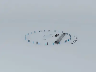 Crowne Spring City Free 3D model