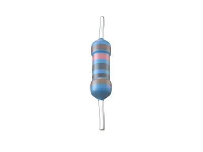 Resistors v1 002 Low-poly 3D model