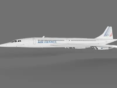 Concorde 3D model