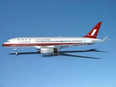 Boeing 787-8 Shanghai Airlines 3D model