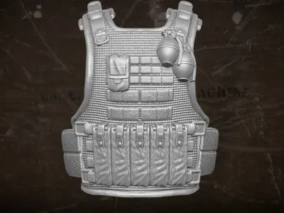 Warhound Kit  3D printable files for Action Figures 3D print model