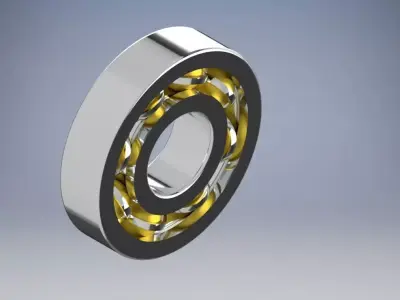 Ball Bearing Free 3D print model