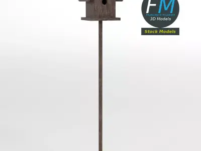 Bird house 2 3D model