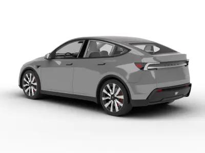 Tesla Model Y 2025 3d model get