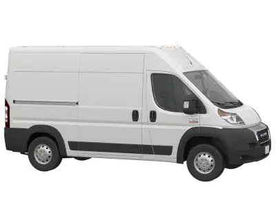 RAM PROMASTER 2500 Cargo Van 136 High Roof 3D model