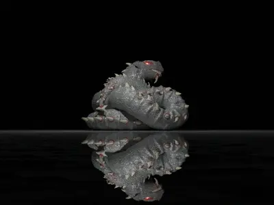 Monster Snake Free 3D model