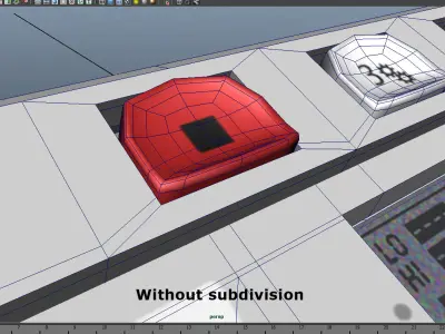 Electric Control Panel - OBJ 3D model