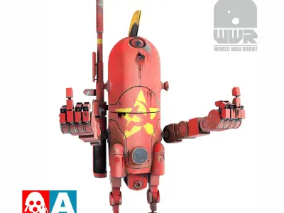 World War Robot 3D model