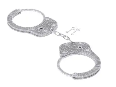 Handcuff 3D model