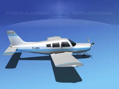Piper Cherokee Arrow 3D model