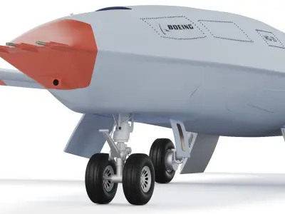 Boeing MQ25 Stingray Aerial Refueling Drone 3D model