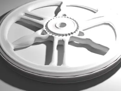 Motorcycle Sportrim Yamaha 3D model