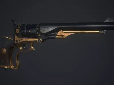 Colt Westwood ElDorado Low-poly 3D model