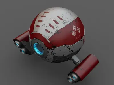 DRONE BOT  3D model