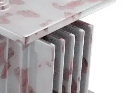 Rusty Transformer 3D model