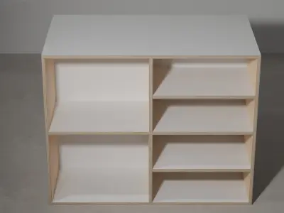Baltic Birch Kitchen Counter by Path Design Free 3D model