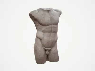 Diadoumenos Torso 3D model