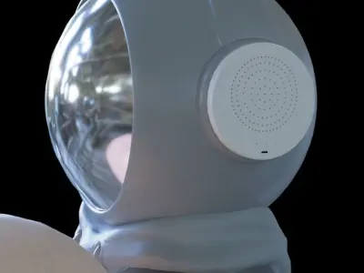 Astronaut Doll 3D model