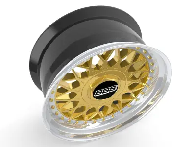 BBS RM Custom Wheels 3D model