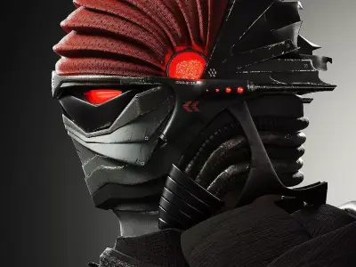 Warrior Helmet Ancient Low-poly 3D model