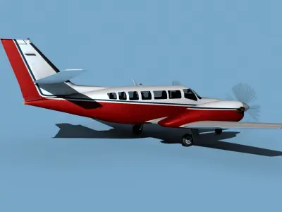 Cessna F406 Caravan II V08 3D model