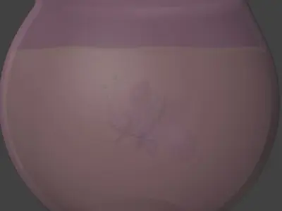 Goldfish aquarium 3D model