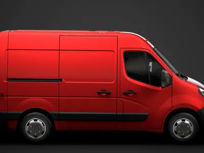 Vauxhall Movano L1H2 Van 2020 3D model
