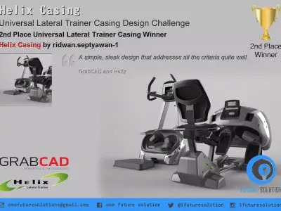 Helix Casing Free 3D model