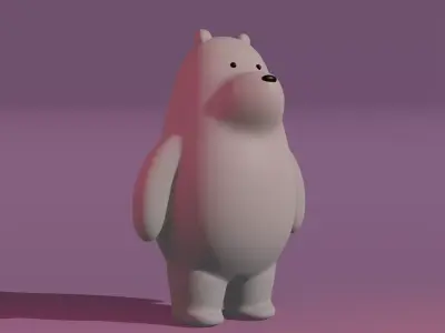 ice Bear 3D model