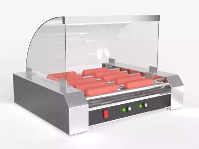 Hot Dogs Machine 3D model