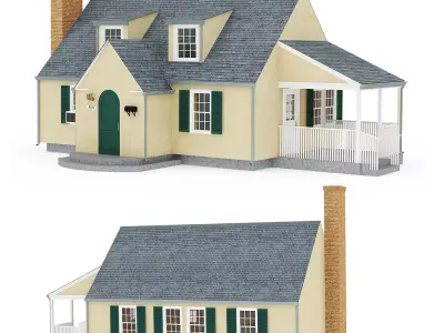 Private house 1 3D model