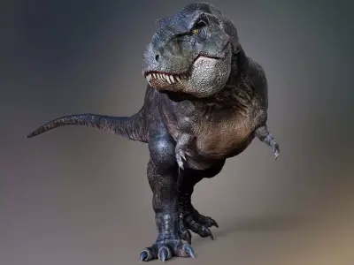 Dinosaur T Rex -Tyrannosaurus Rex Sue Sculpt Project 3D model