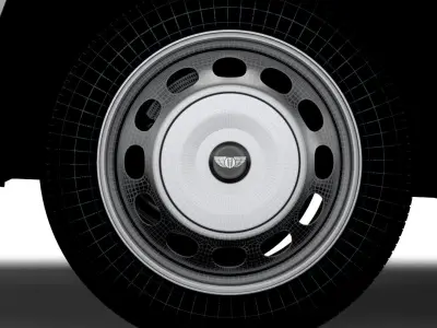 LEVC VN5 2022 wheel 3D model