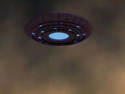 UFO Ship 3D model