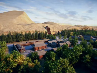 Dunhuang Mogao Caves 3D model