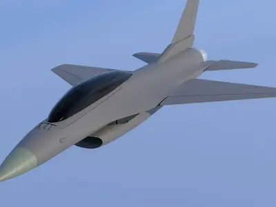 General Dynamics F-16 3D model