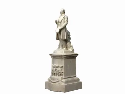 Albert Lortzing Monument 3D model