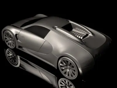 Bugatti Veyron Free 3D model