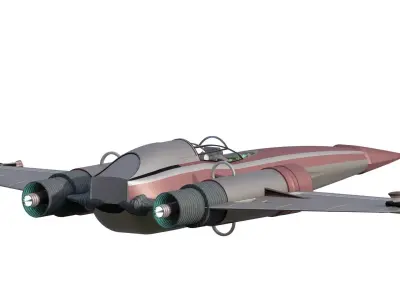 Custom Z-95 Headhunter 3D model