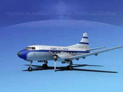 Martin 202 Ocean Pines 3D model