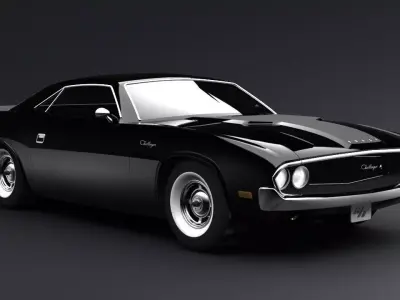 Dodge Challenger 1970 Free 3D model