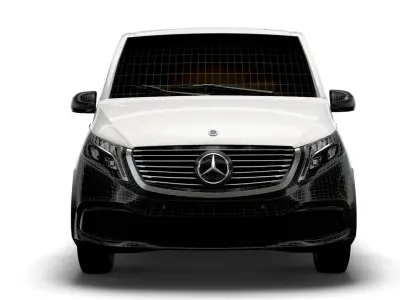 Mercedes Benz EQV Cargo Van L3 2021 3D model